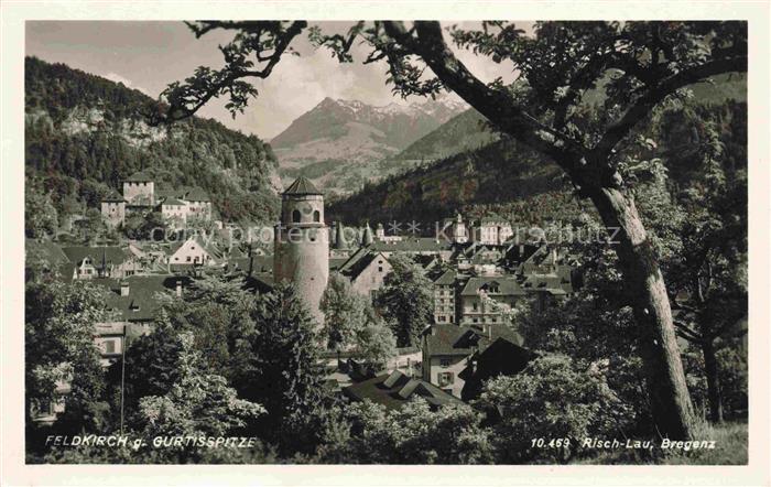 Feldkirch  Vorarlberg AT mit Gurtispitze