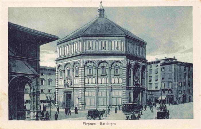 FIRENZE Florence Florenz Toscana IT Libreria Stazione Battistero