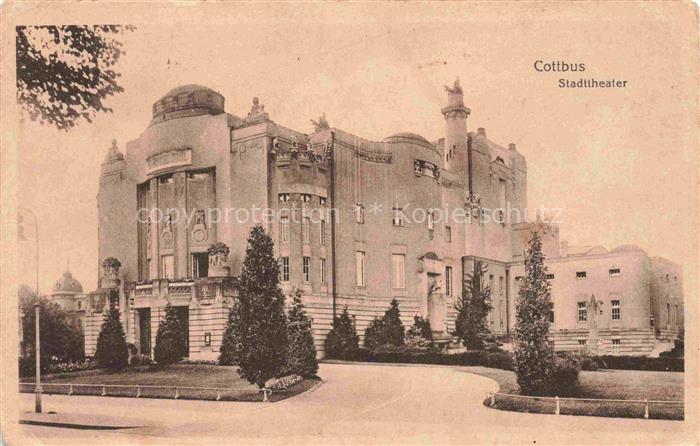 COTTBUS Stadttheater Feldpost