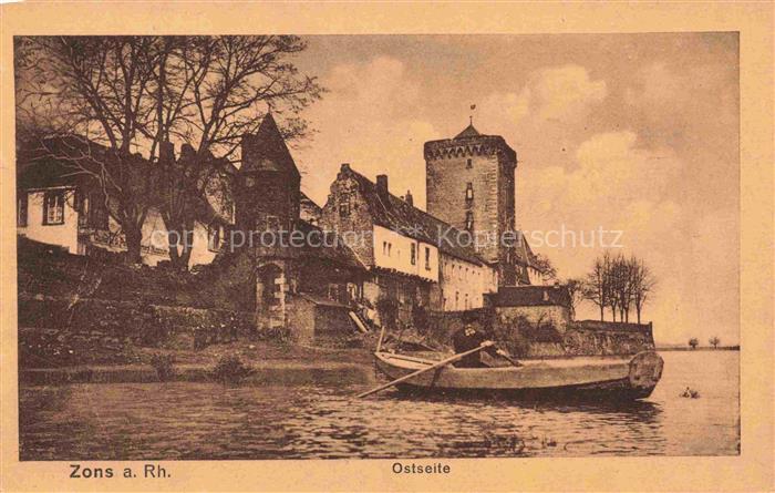 Zons Rhein Ostseite