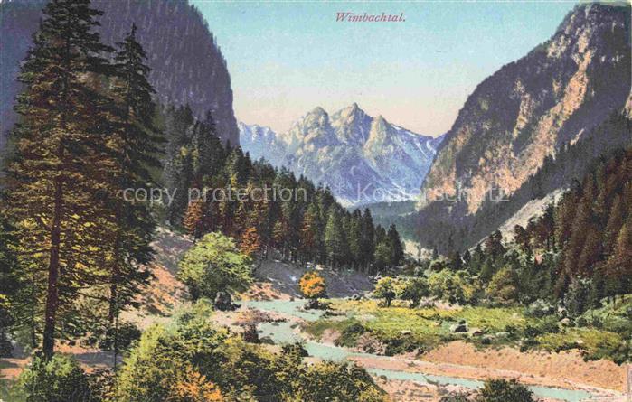Wimbachtal Berchtesgaden bayern Panorama