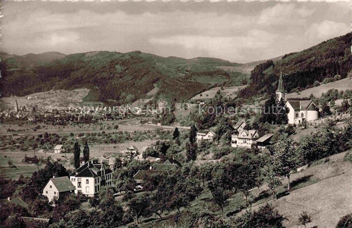 Haslach Kinzigtal Blick von Fischerbach