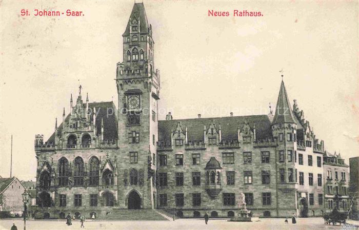 St Johann SAARBRueCKEN Neues Rathaus