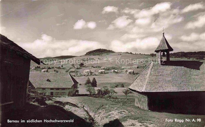 Bernau Schwarzwald Panorama Kapelle
