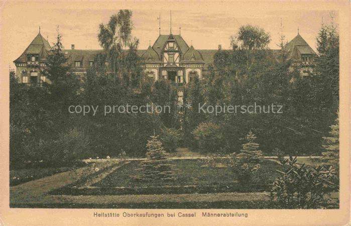 Oberkaufungen KAssEL Hessen Heilstaette Maennerabteilung