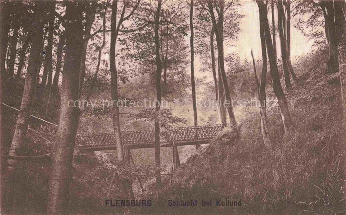 FLENSBURG  Flensborg Schleswig-Holstein Schlucht bei Kollund