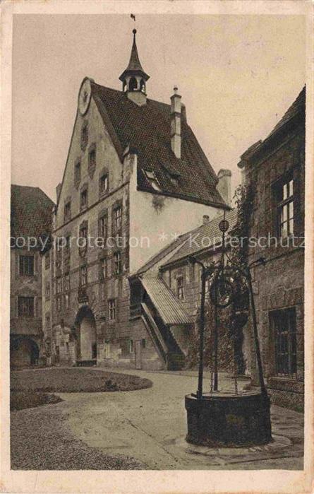 LANDSHUT  Isar Schloss Trausnitz Burghof
