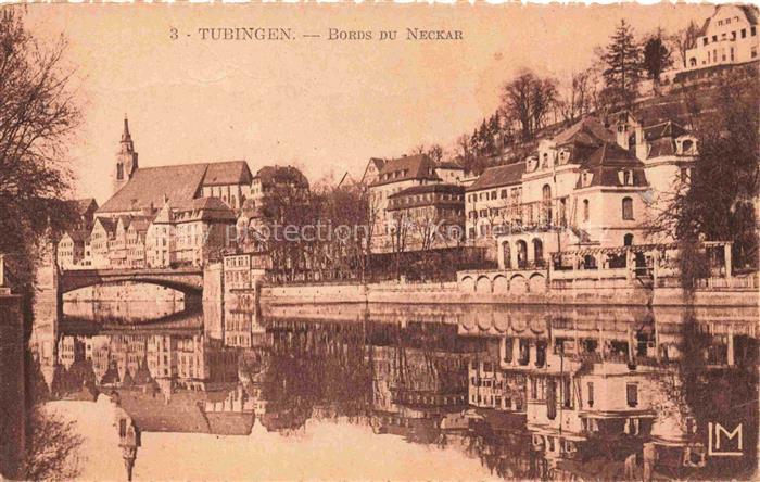 TueBINGEN BW Bords du Neckar