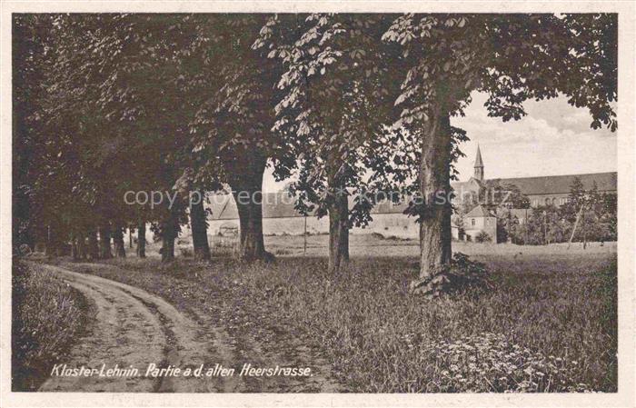Kloster Lehnin Brandenburg Partie an der alten Heerstrasse