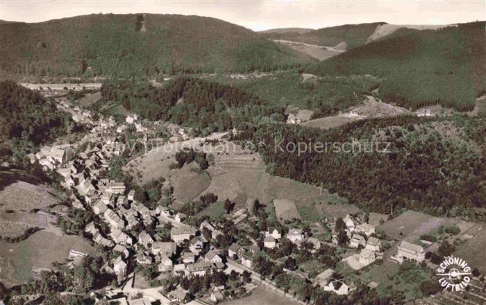 Bad Grund Harz Osterode Niedersachsen Fliegeraufnahme