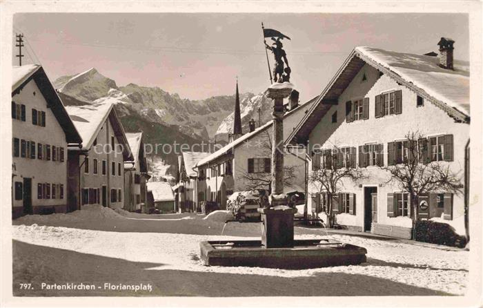 Partenkirchen GARMISCH-PARTENKIRCHEN Bayern Floriansplatz