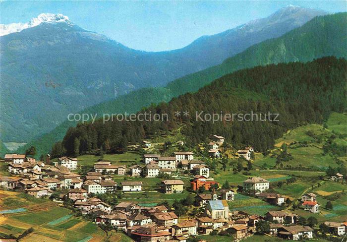 Trodena Truden Suedtirol Fliegeraufnahme Fleimstal
