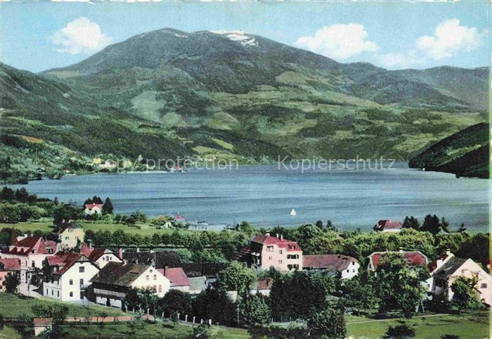 Seeboden Millstaettersee Kaernten AT mit Mirnock
