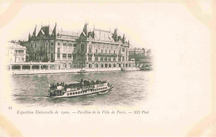 Exposition Universelle Paris 1900 Pavillon de la Ville de paris