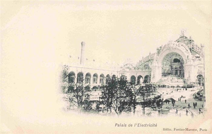 Exposition Universelle Paris 1900 Palais Electricite