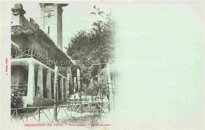 Exposition Universelle Paris 1900 Trocadero Le Pahomey