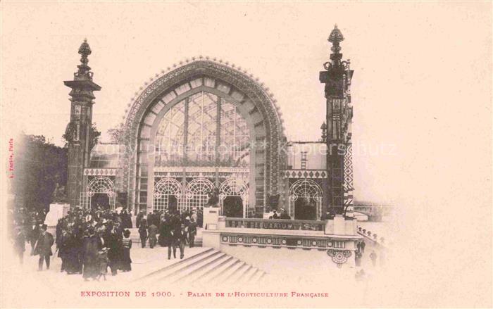 Exposition Universelle Paris 1900 Palais Horticulture Francaise