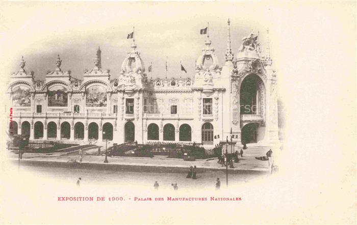 Exposition Universelle Paris 1900 Palais Manufactures Nationales