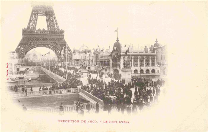 Exposition Universelle Paris 1900 Pont Iena