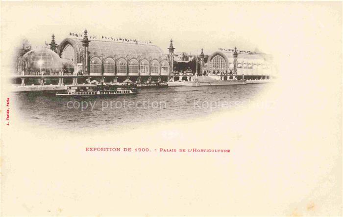 Exposition Universelle Paris 1900 Palais Horticulture
