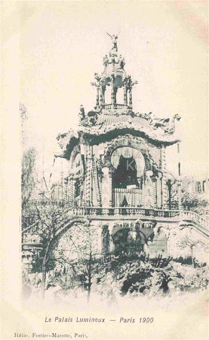 Exposition Universelle Paris 1900 Le Palais Lumineux