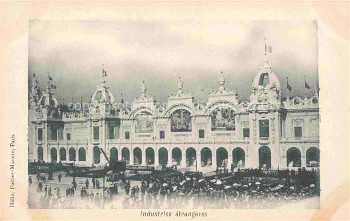 Exposition Universelle Paris 1900 Indusries etrangeres
