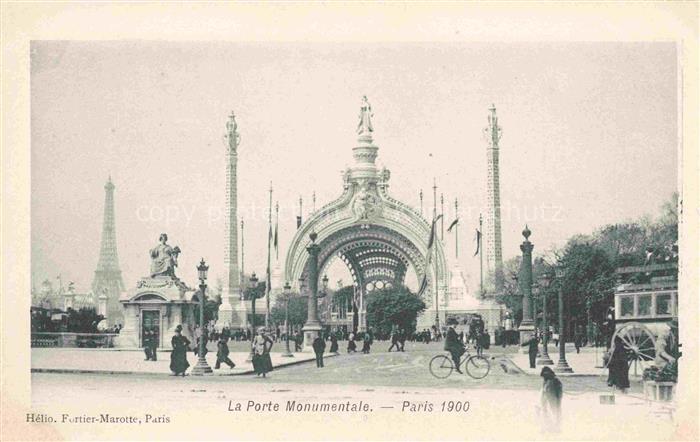 Exposition Universelle Paris 1900 Porte Monumentale