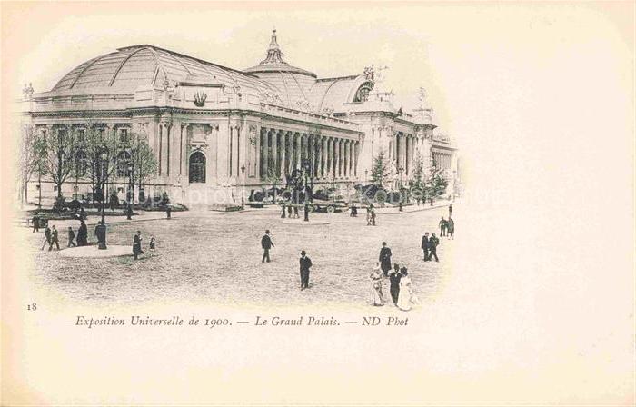 Exposition Universelle Paris 1900 Le Grand Palais