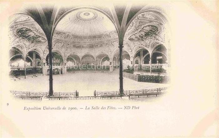 Exposition Universelle Paris 1900 Salle des Fetes