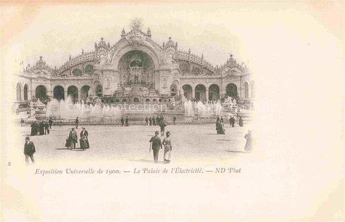 Exposition Universelle Paris 1900 Palais Electricite