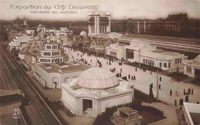 Exposition Arts Decoratifs Paris 1925 Esplanade des Invalides