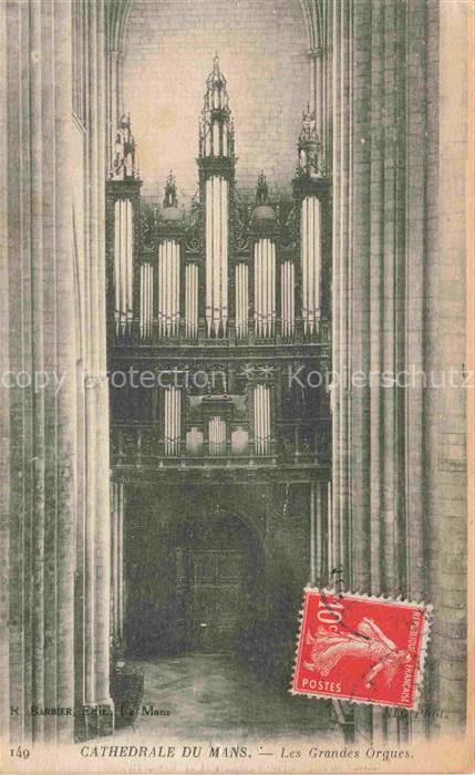 Orgel Kirchenorgel Organ Orgue Cathedrale du Mans