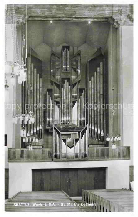 Orgel Kirchenorgel Organ Orgue sEATTLE wASH: usa sT: mARK cETHEDRAL