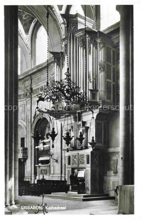 Orgel Kirchenorgel Organ Orgue  lissabon Kathedraal