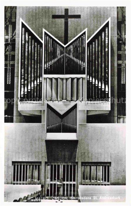 Orgel Kirchenorgel Organ Orgue Malmoe Zweden Slottstadens St. Andreaskerk