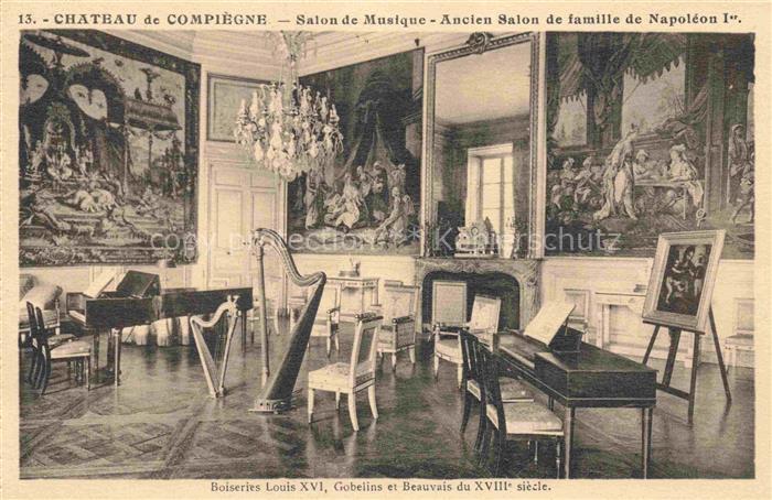 Harfe Harpe-- Chateau de Compiegne Napoleon 1