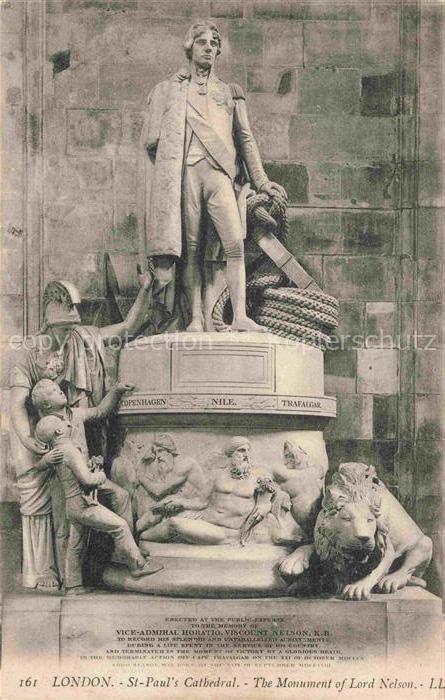 Militaria UK England London St. Paul Cathedral Lord Nelson