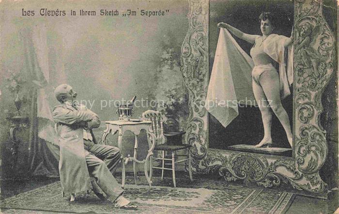 Sekt Sparkling Petillant Espumoso Wein Wine Vin Vino Clevers Sketch Im Separee