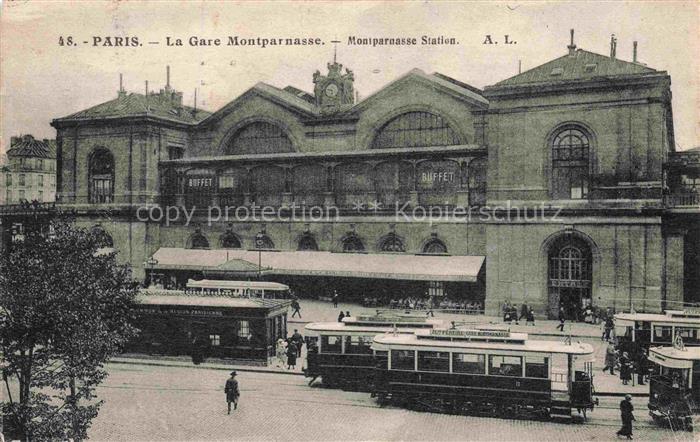 STRAssENBAHN Tramway-- Paris Gare Montparnasse
