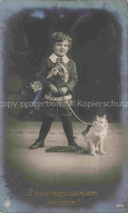 Foto NPG Nr. 3279 Kind Katze