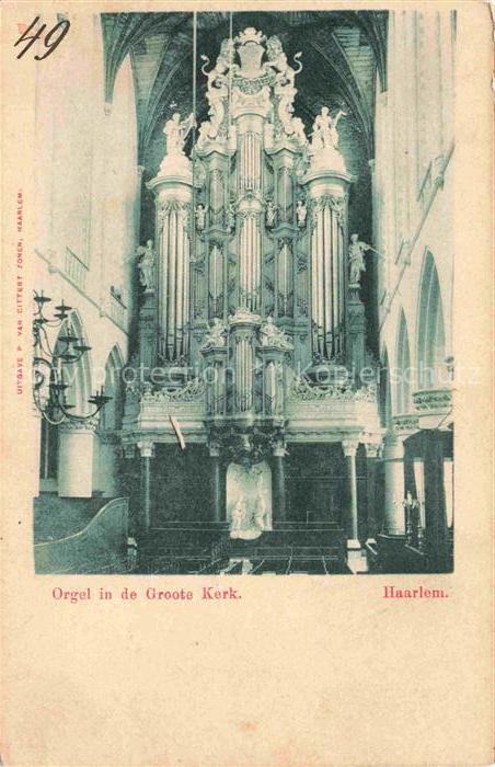 Orgel Kirchenorgel Organ Orgue Groote Kerk Haarlem