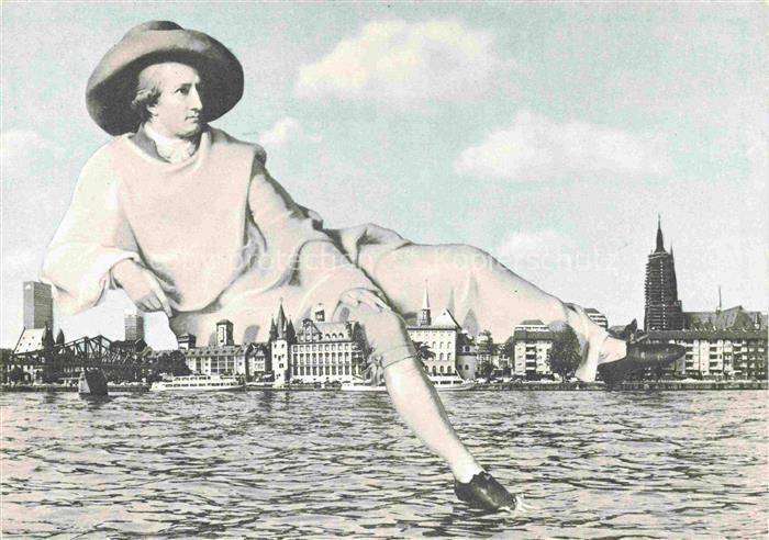 GOETHE Johann Wolfgang von (1749-1832) Dichter Frankfurt am Main