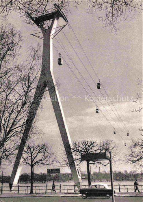 Seilbahn Cable-Car Telepherique Koelner Rheinseilbahn
