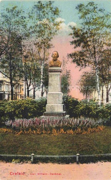 Crefeld KREFELD Carl Wilhelm Denkmal