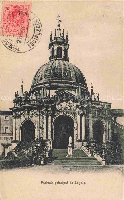 Loyola Santuario de Loyola Azpeitia ES Fachada principal de Loyola