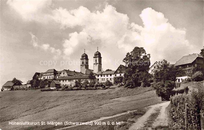 St Maergen Panorama mit Kirche