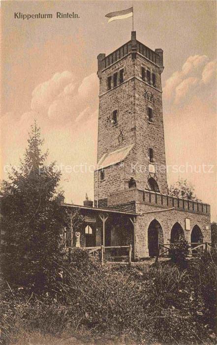 Rinteln Weser Niedersachsen Klippenturm