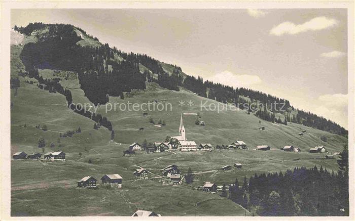 MITTELBERG  Kleinwalsertal AT mit Heuberg