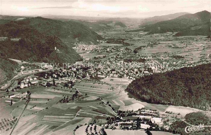 Waldkirch Breisgau Elztal Baden BW Fliegeraufnahme