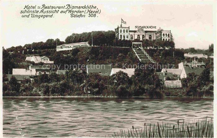 Werder Havel Hotel Restaurant Bismarckhoehe